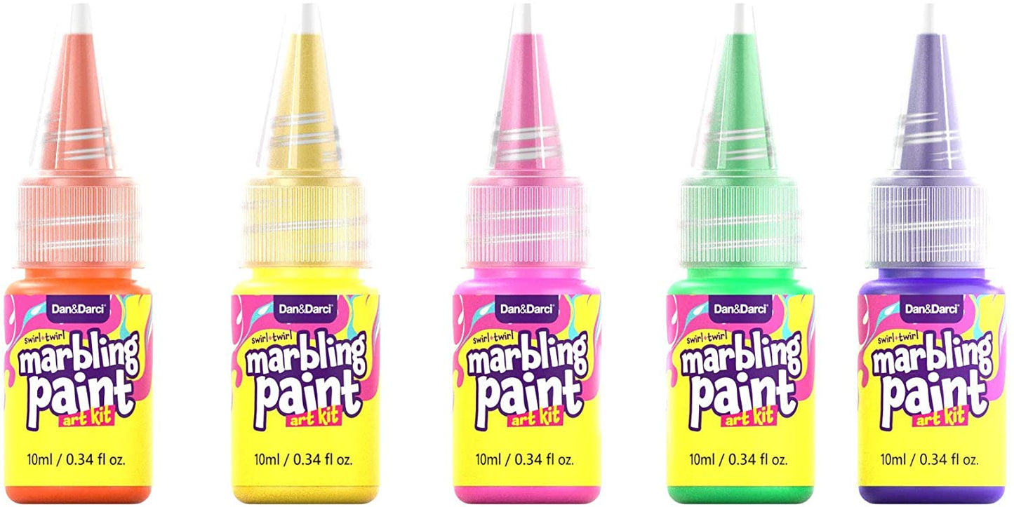 Dan&Darci Swirl+Twirl Marbling Paint Art Kit