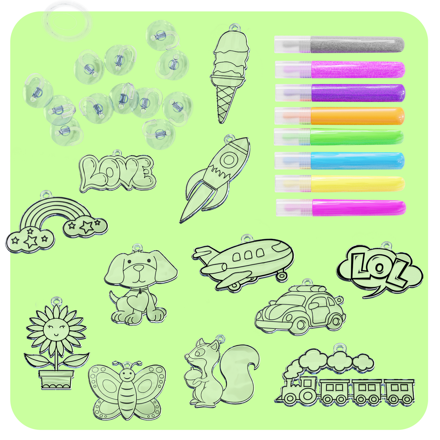 Dan&Darci Window Art Paint Kit