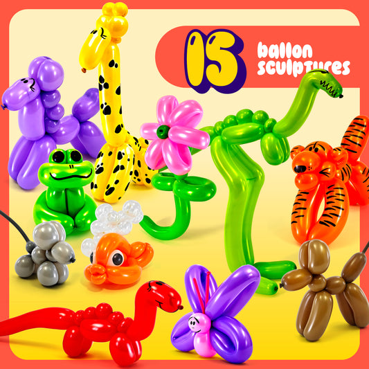 Dan&Darci Balloon Twisting Workshop - Video Tutorials, Instruction Manual