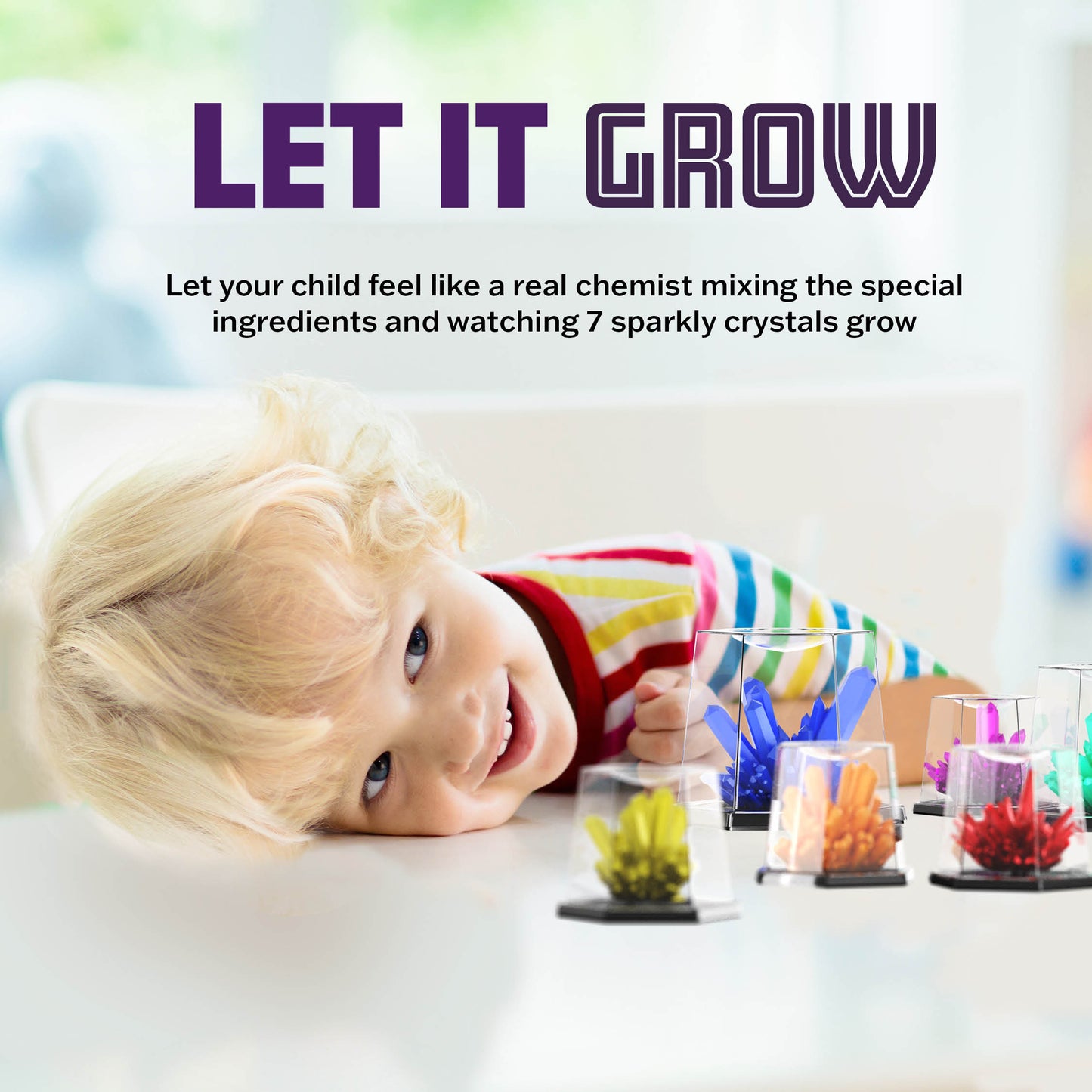 Dan&Darci Crystal Growing Science Experiment