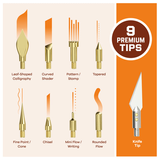 Craft Culture Wood Craft Burning Tool Pen