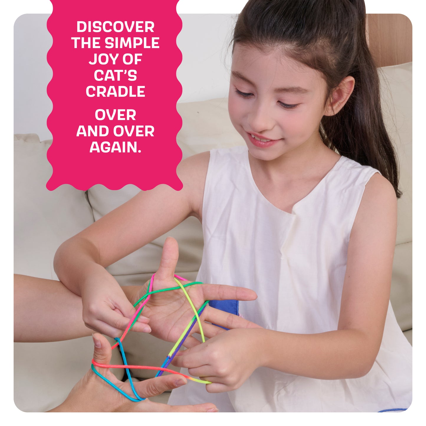 Dan&Darci Cat’s Cradle String Game Book w/ String