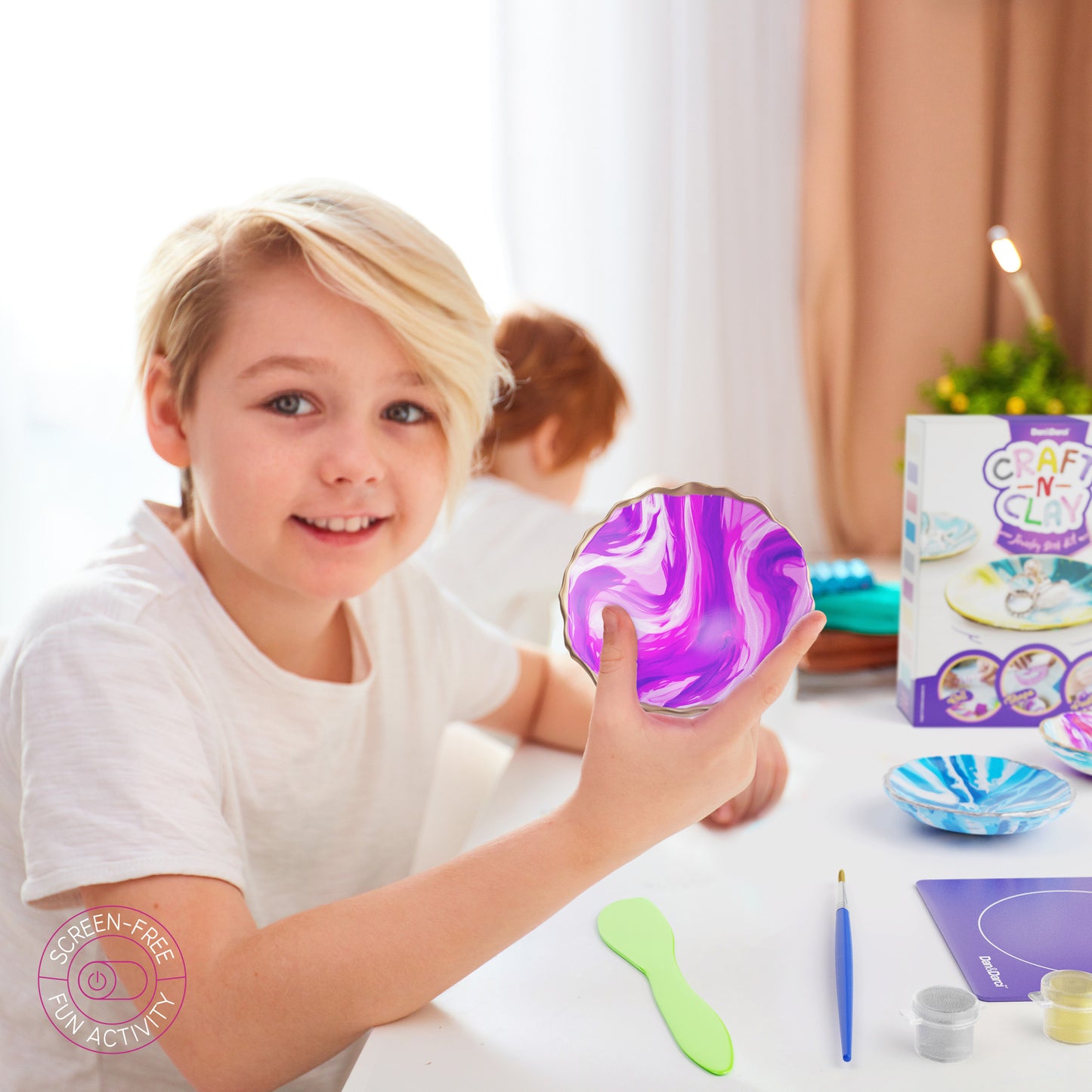 Dan&Darci Craft 'n Clay Jewelry Dish Making Kit