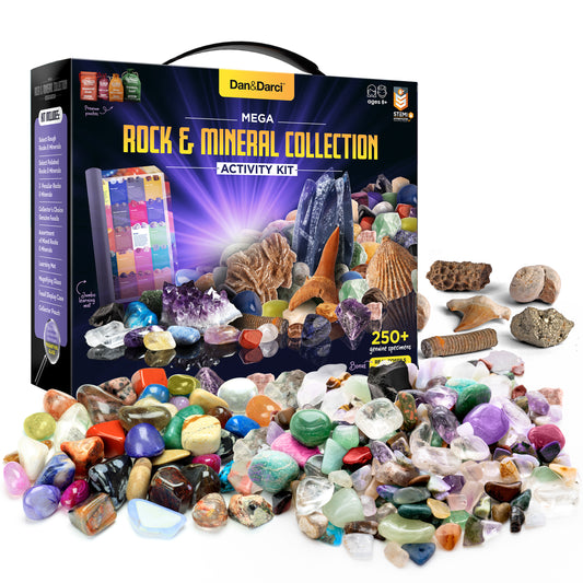 Dan&Darci Mega Rock & Mineral Collection Activity Kit