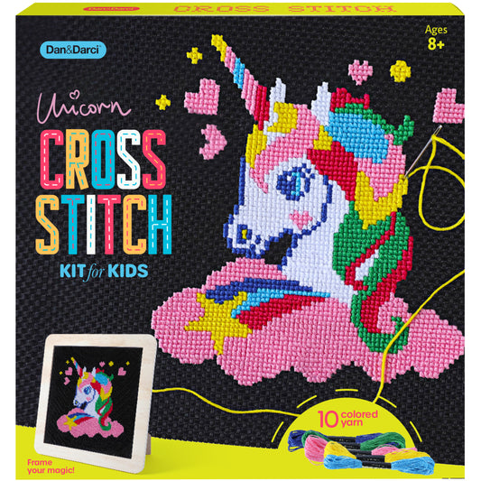 Dan&Darci Unicorn Cross Stitch Kit