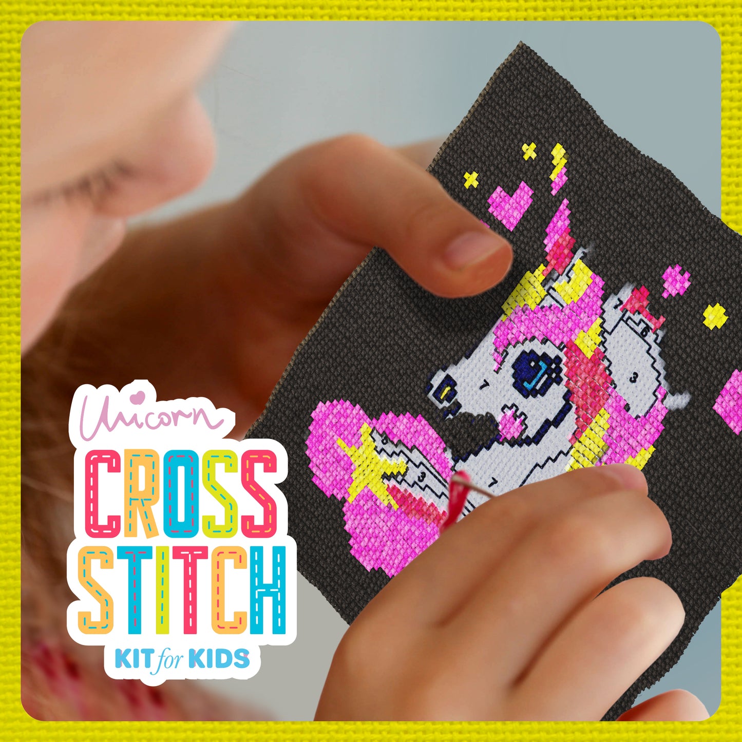 Dan&Darci Unicorn Cross Stitch Kit