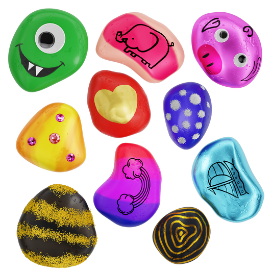 Dan&Darci Rock Painting Kit for Kids