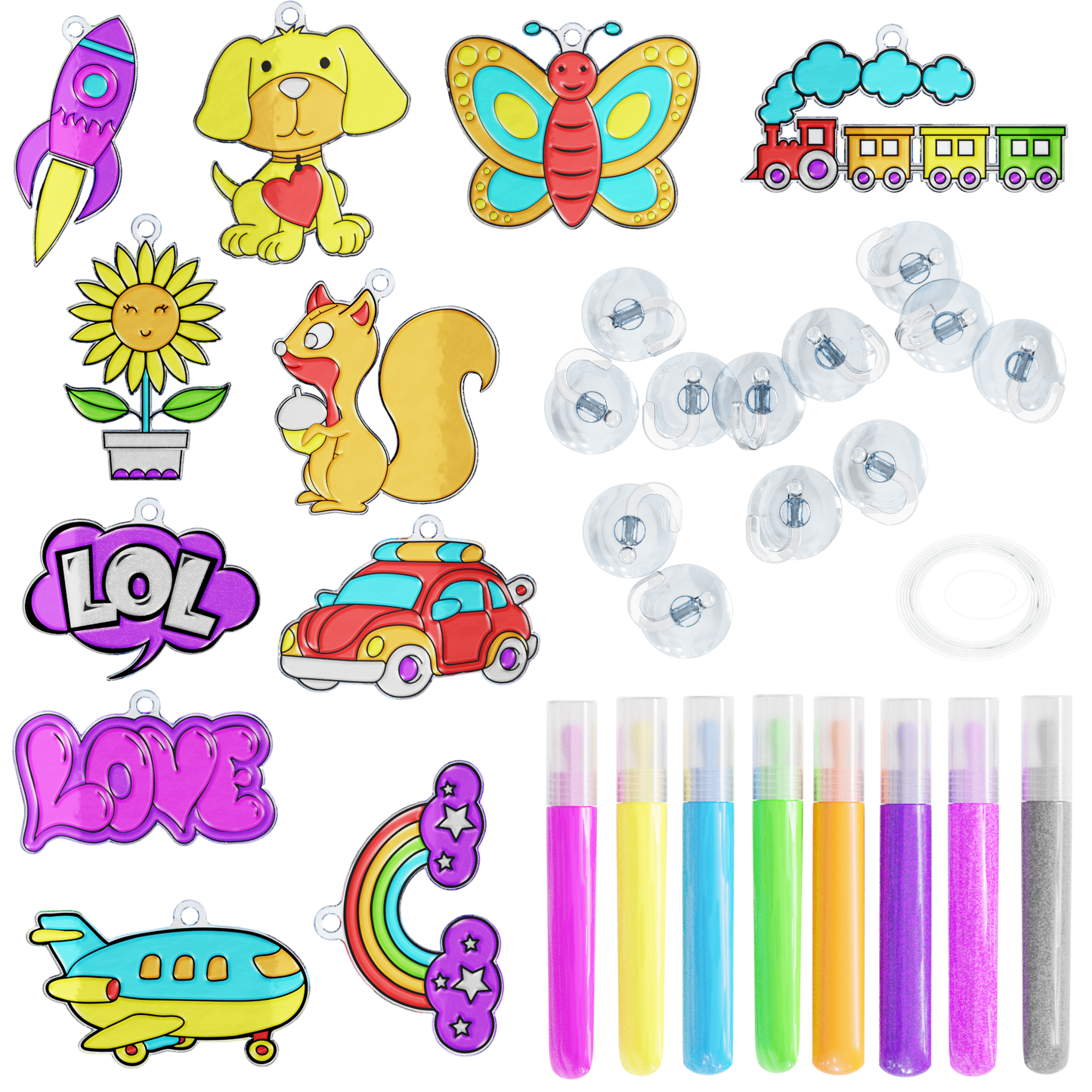 Dan&Darci Window Art Paint Kit