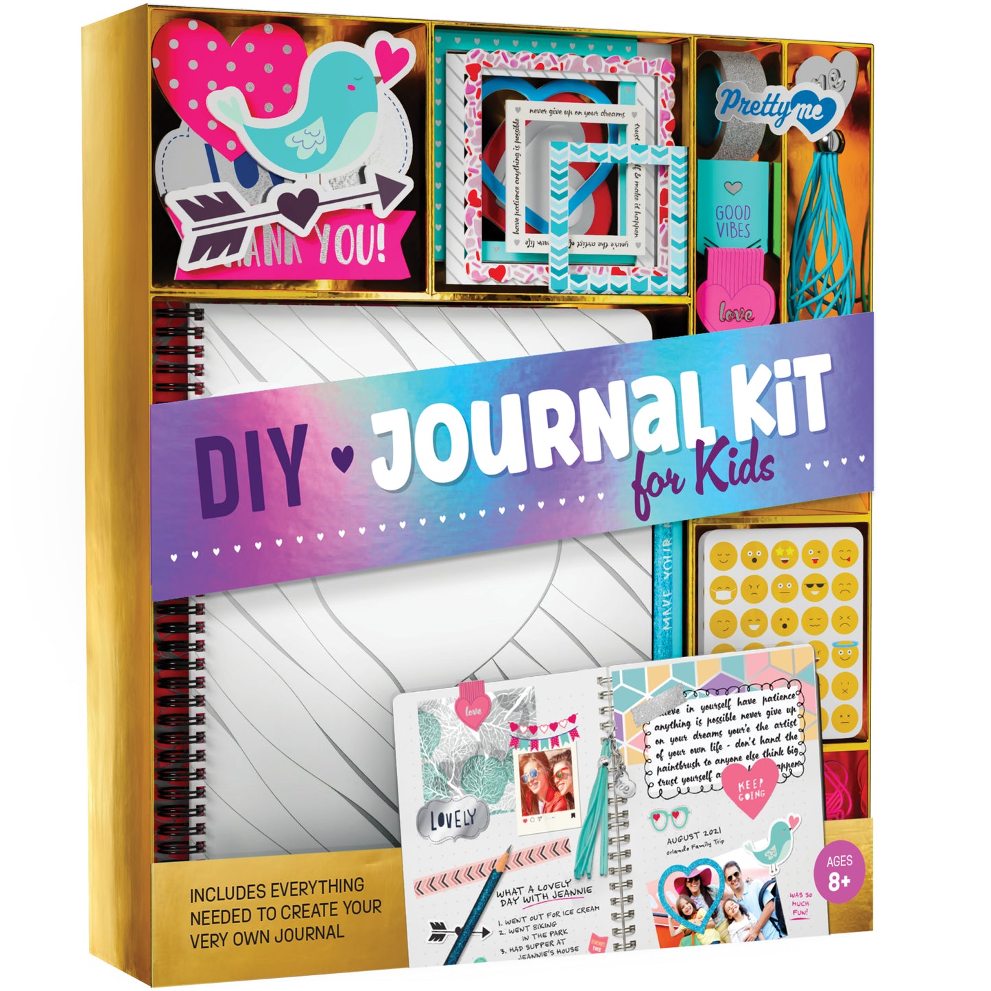 Pretty Me DIY Journal Kit for Kids
