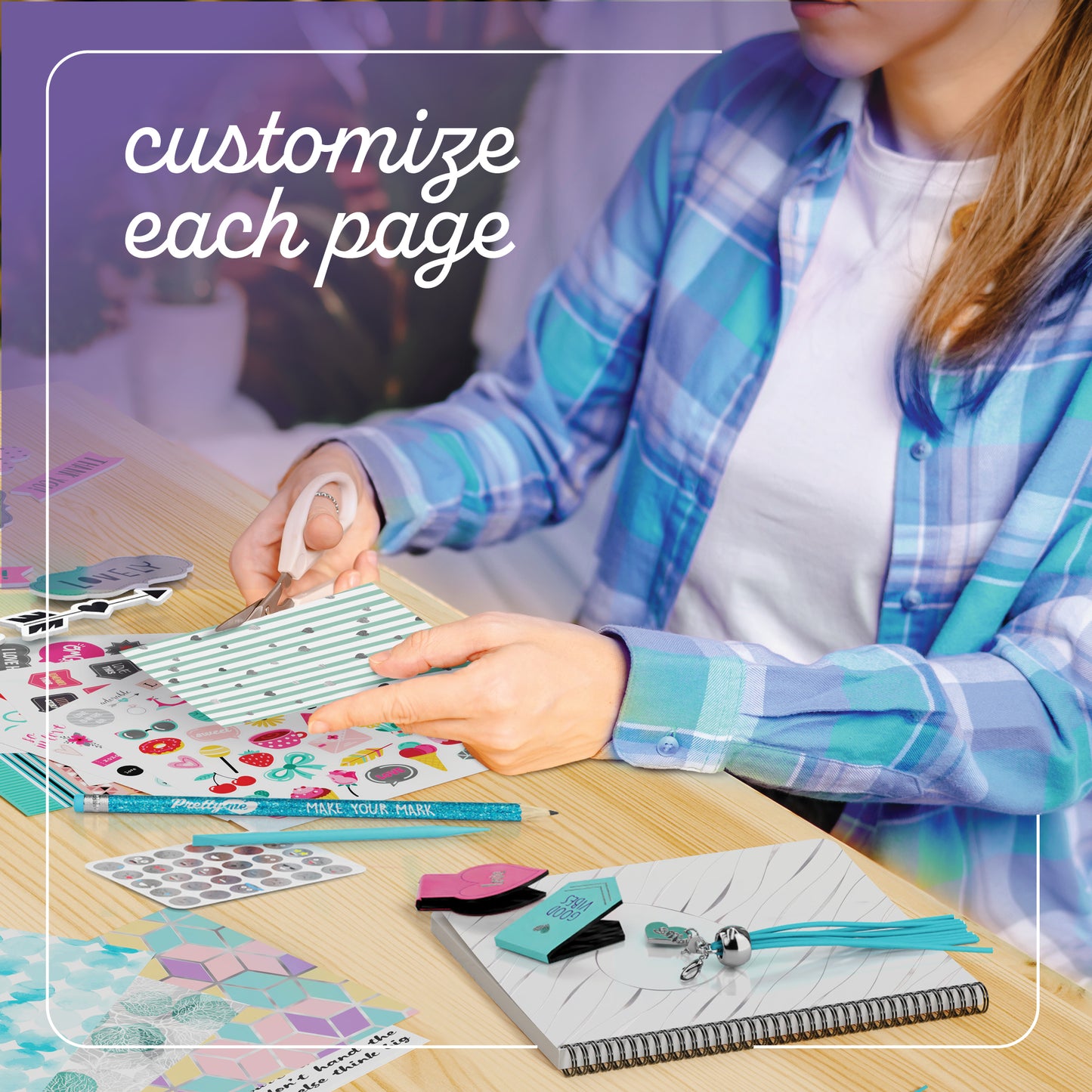 Pretty Me DIY Journal Kit for Kids