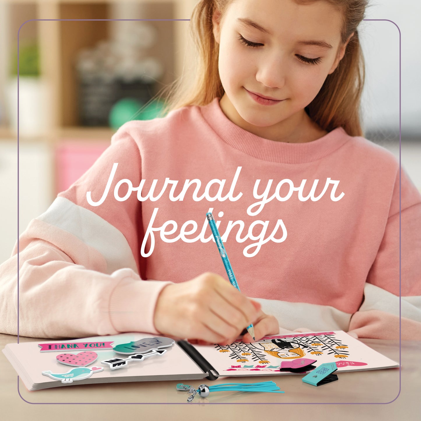 Pretty Me DIY Journal Kit for Kids