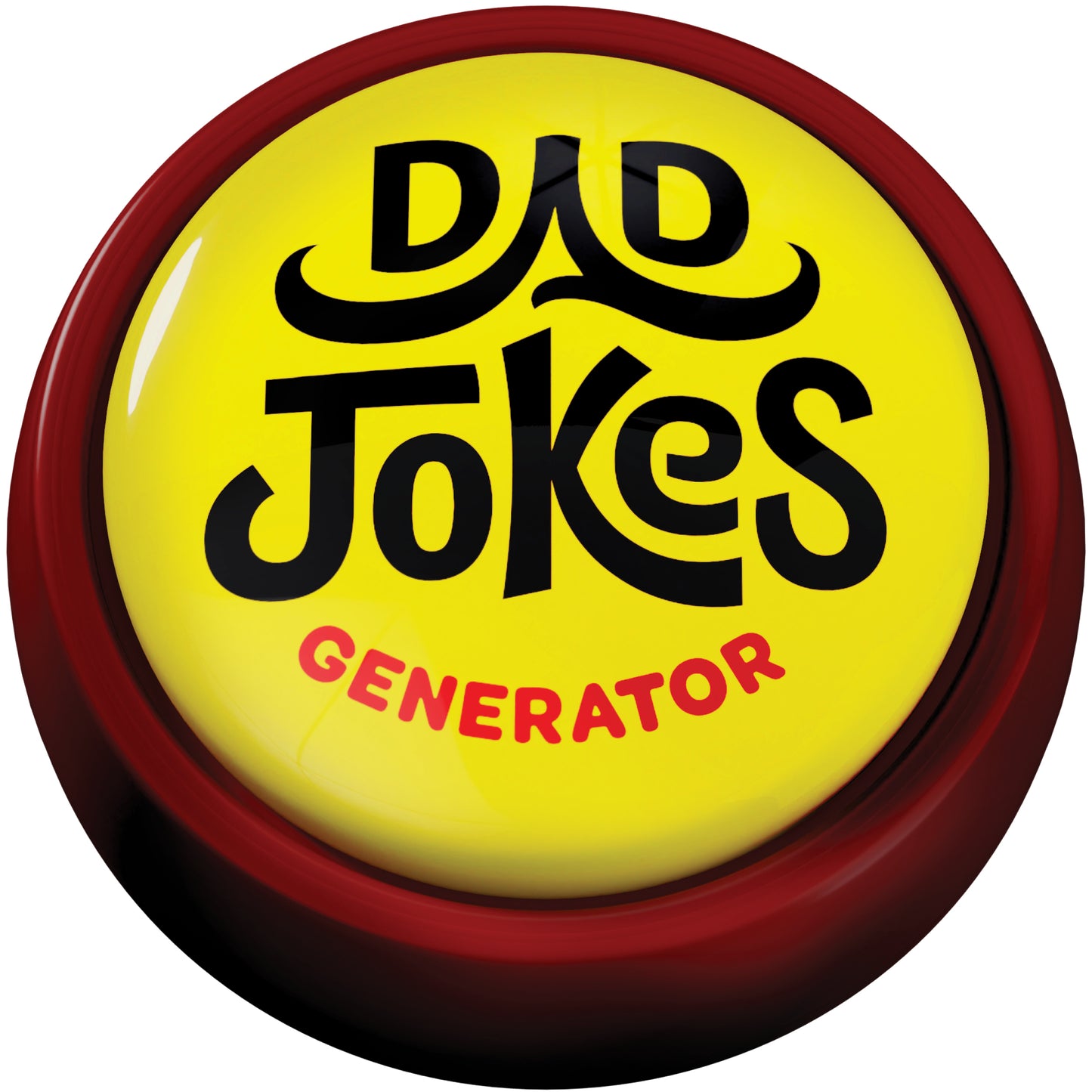 Knucklhead Dad Joke Button - Features 50+ Funny Dad Jokes