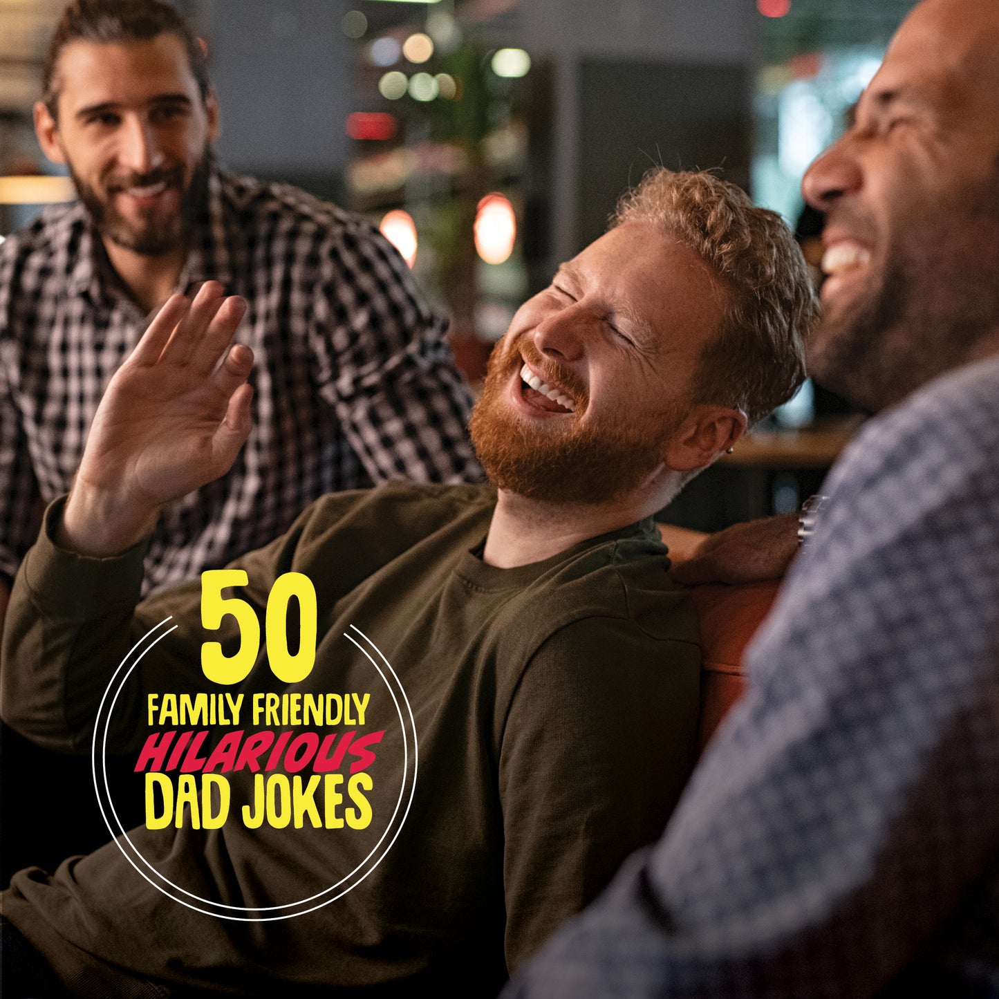 Knucklhead Dad Joke Button - Features 50+ Funny Dad Jokes