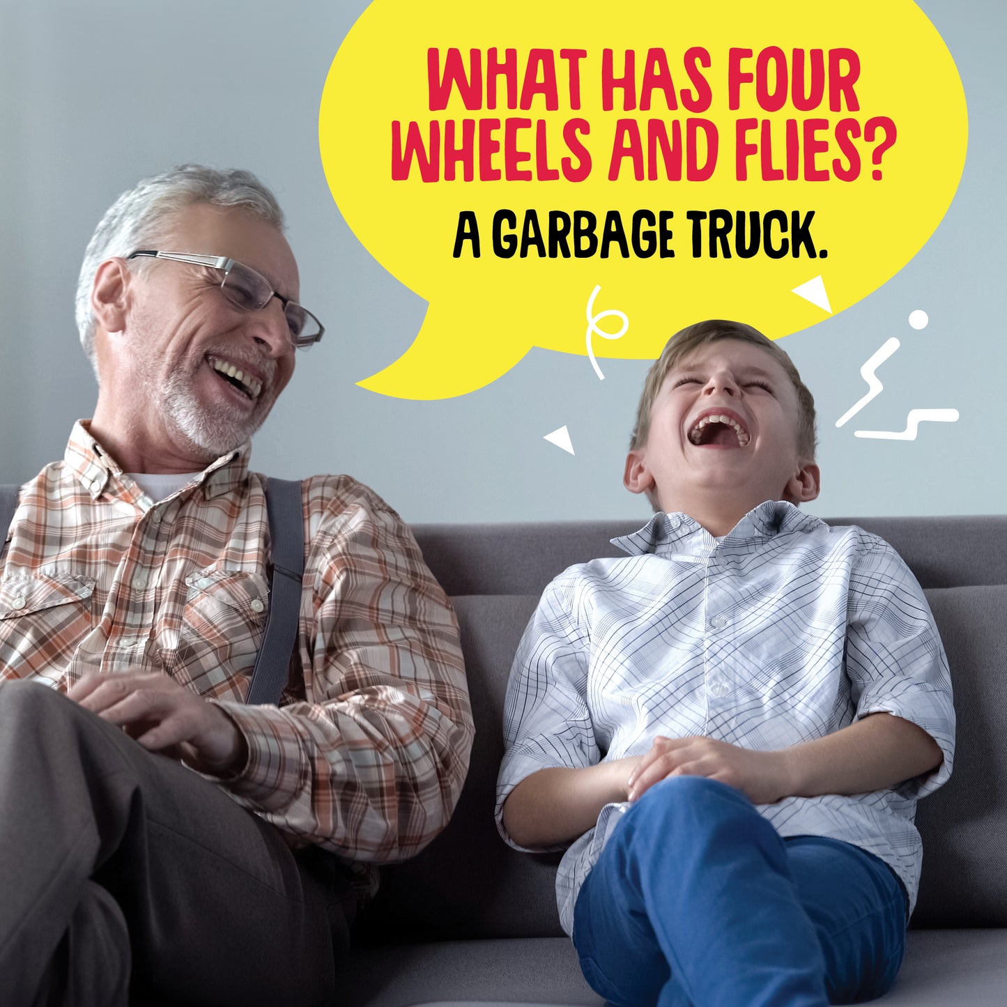 Knucklhead Dad Joke Button - Features 50+ Funny Dad Jokes