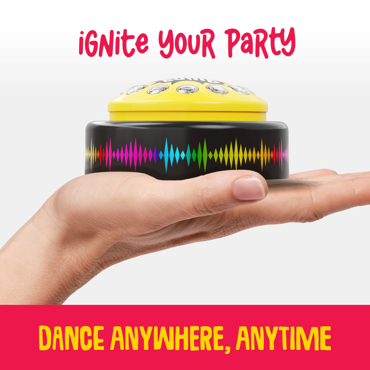 Knucklhead Dance Bomb Party Button - 30 Seconds