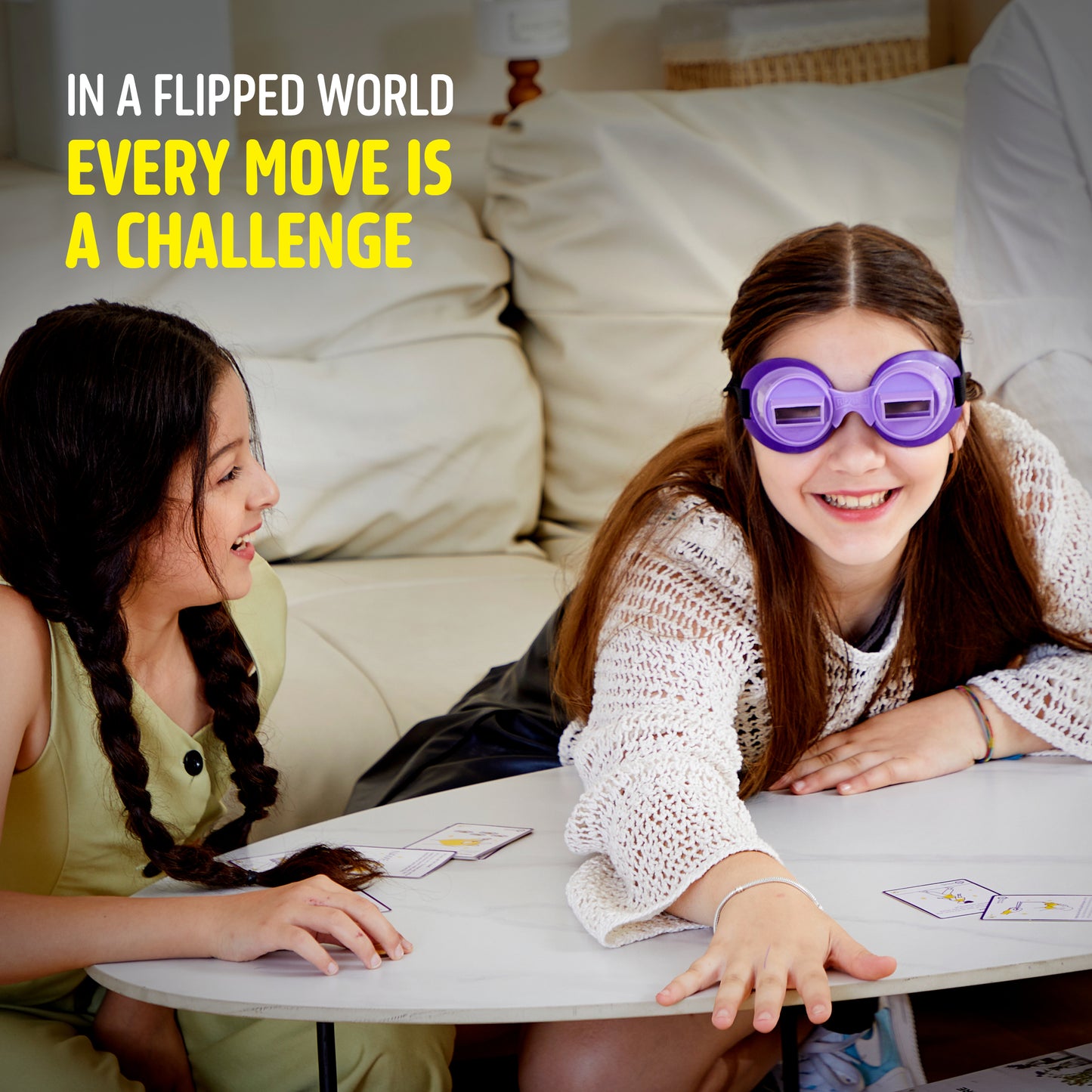Dan&Darci FlipSight Upside Down Goggles Challenge Family Game