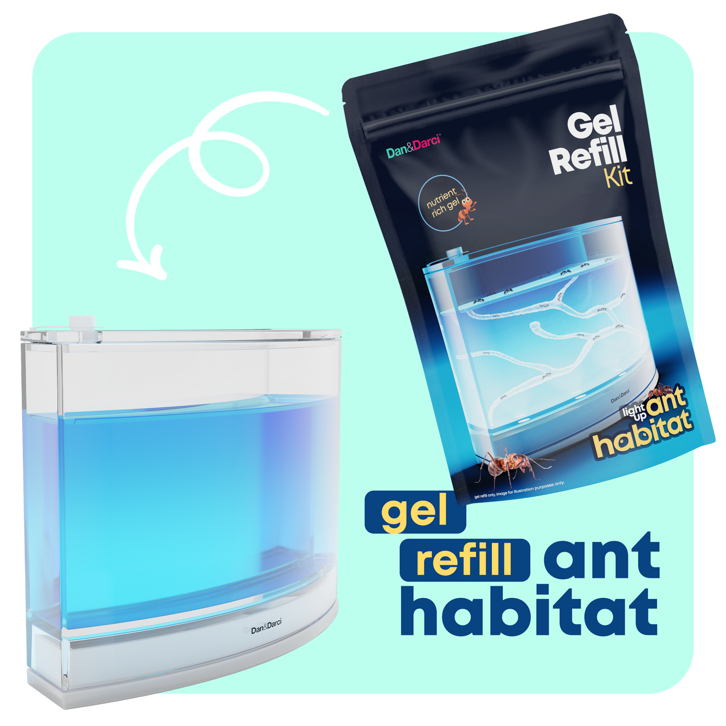 Dan&Darci Gel Refill for Ant Habitat