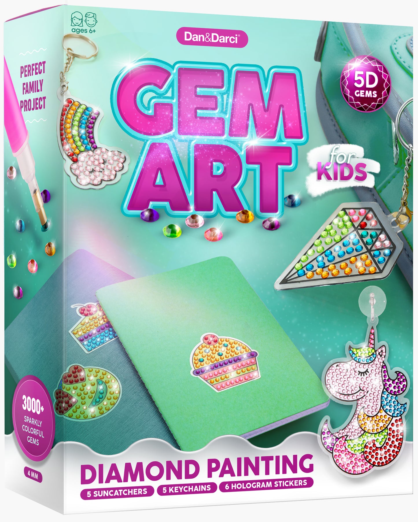Dan&Darci Gem Art - Diamond Painting, 5D Gems