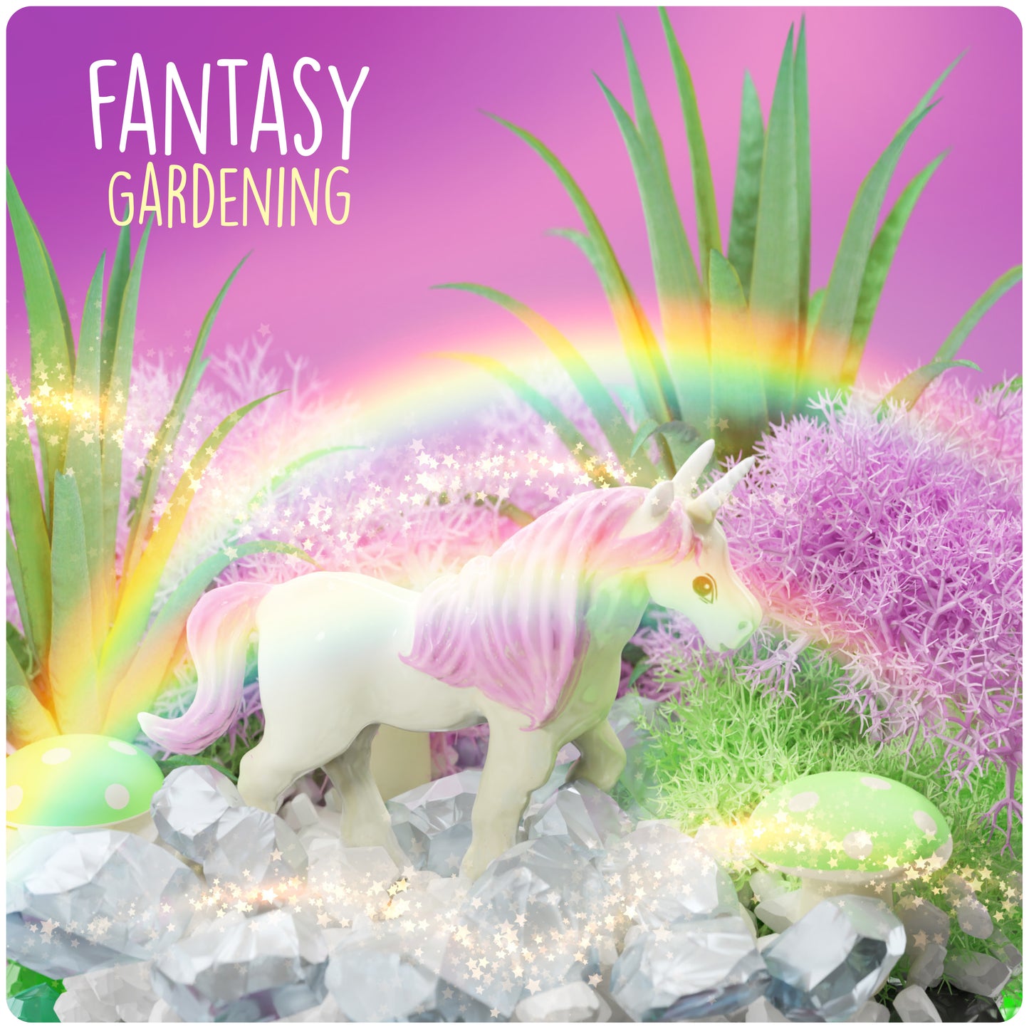 Dan&Darci Light Up Unicorn Terrarium Kit