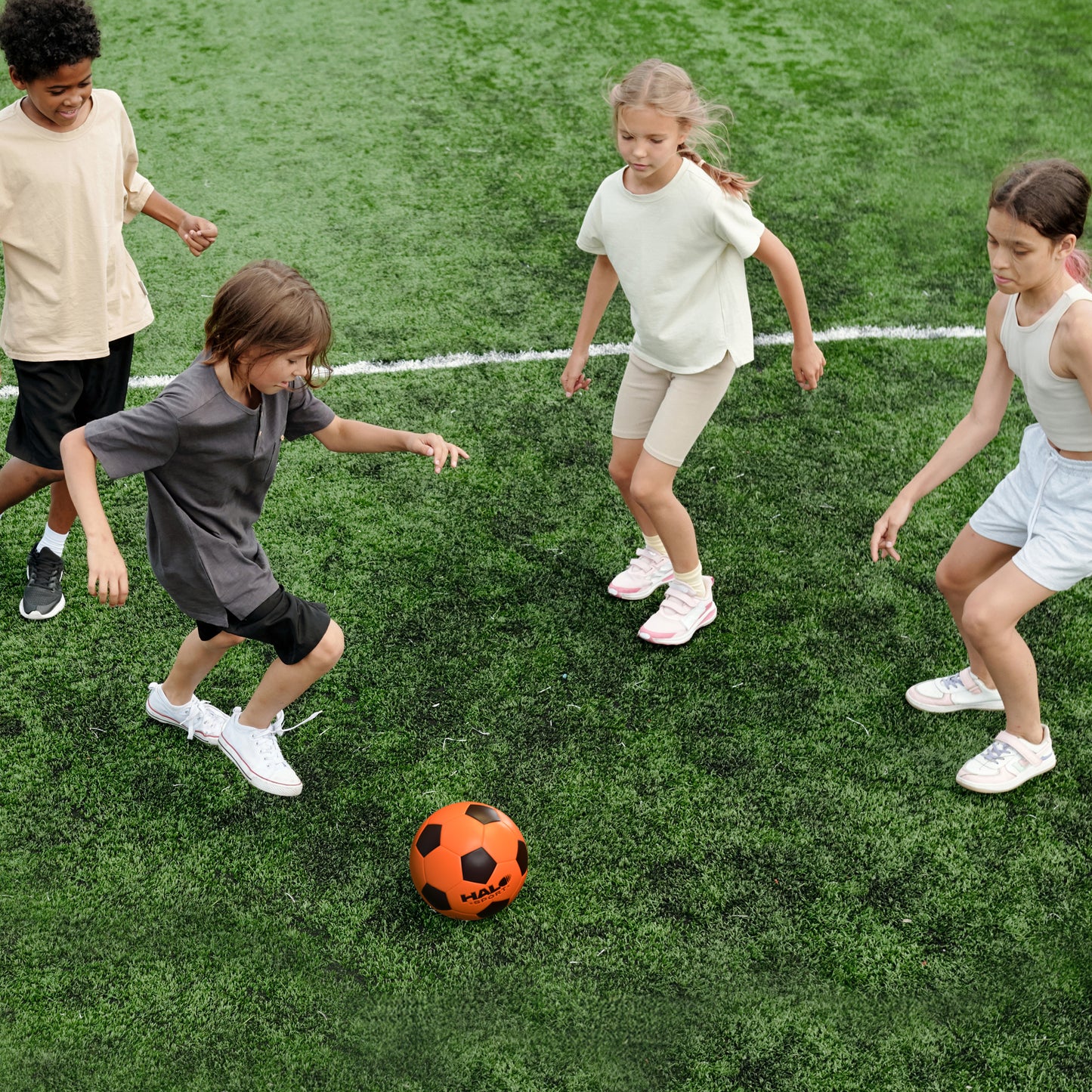 Halo Sport Rechargeable Light up Soccer Ball - Official Size 5