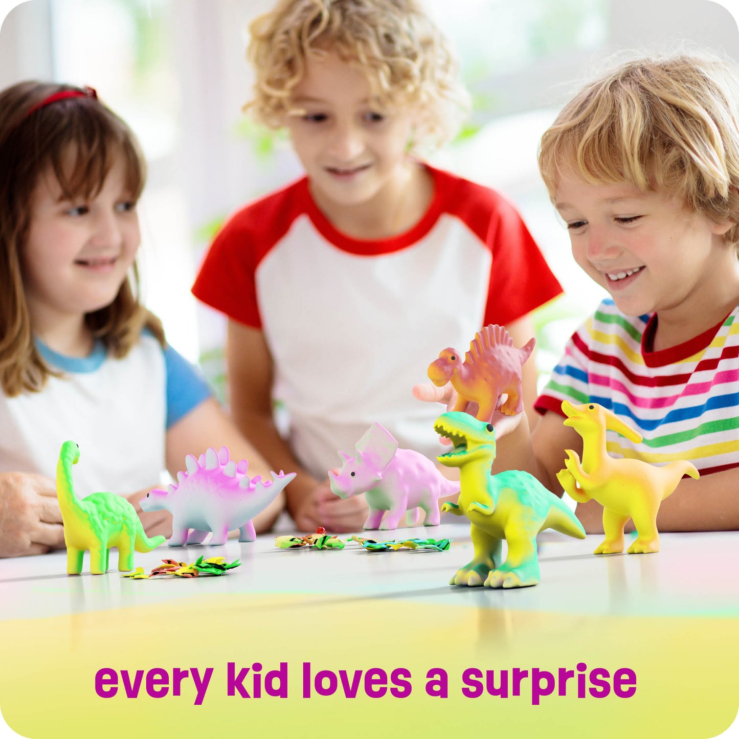Dan&Darci Dinosaur Hatching Surprise Eggs - 6 Pack, Grows 600%