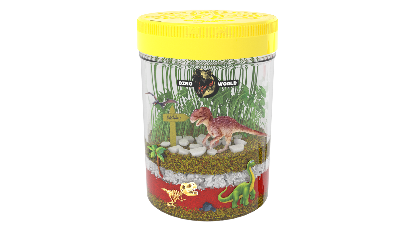 Dan&Darci Light Up Dino World Terrarium Kit
