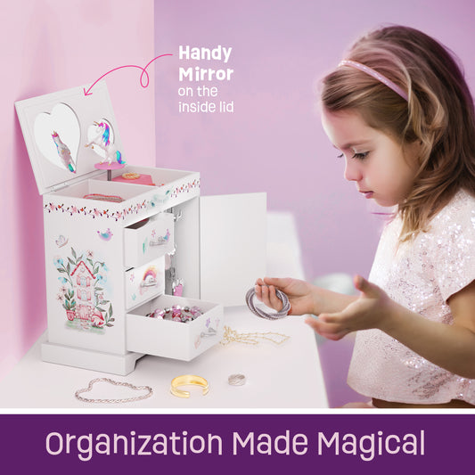 Pretty Me Unicorn Musical Jewelry Box