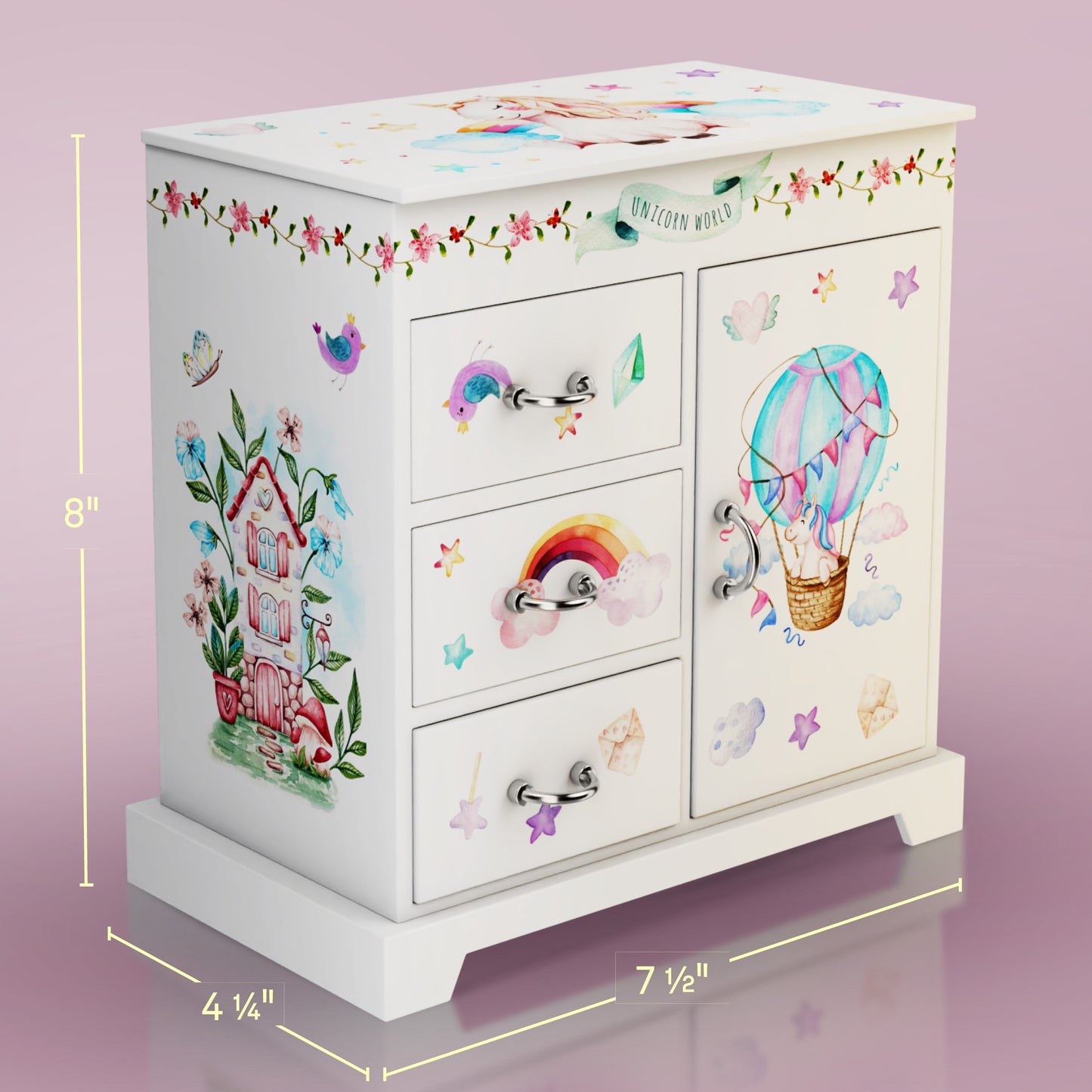 Pretty Me Unicorn Musical Jewelry Box