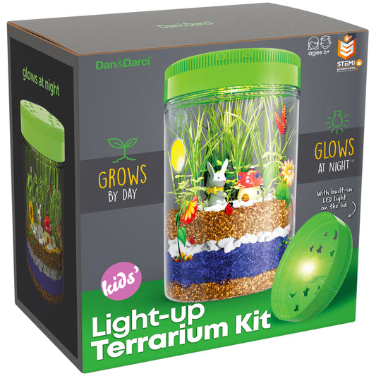 Dan&Darci Light-up Terrarium Kit for Kids