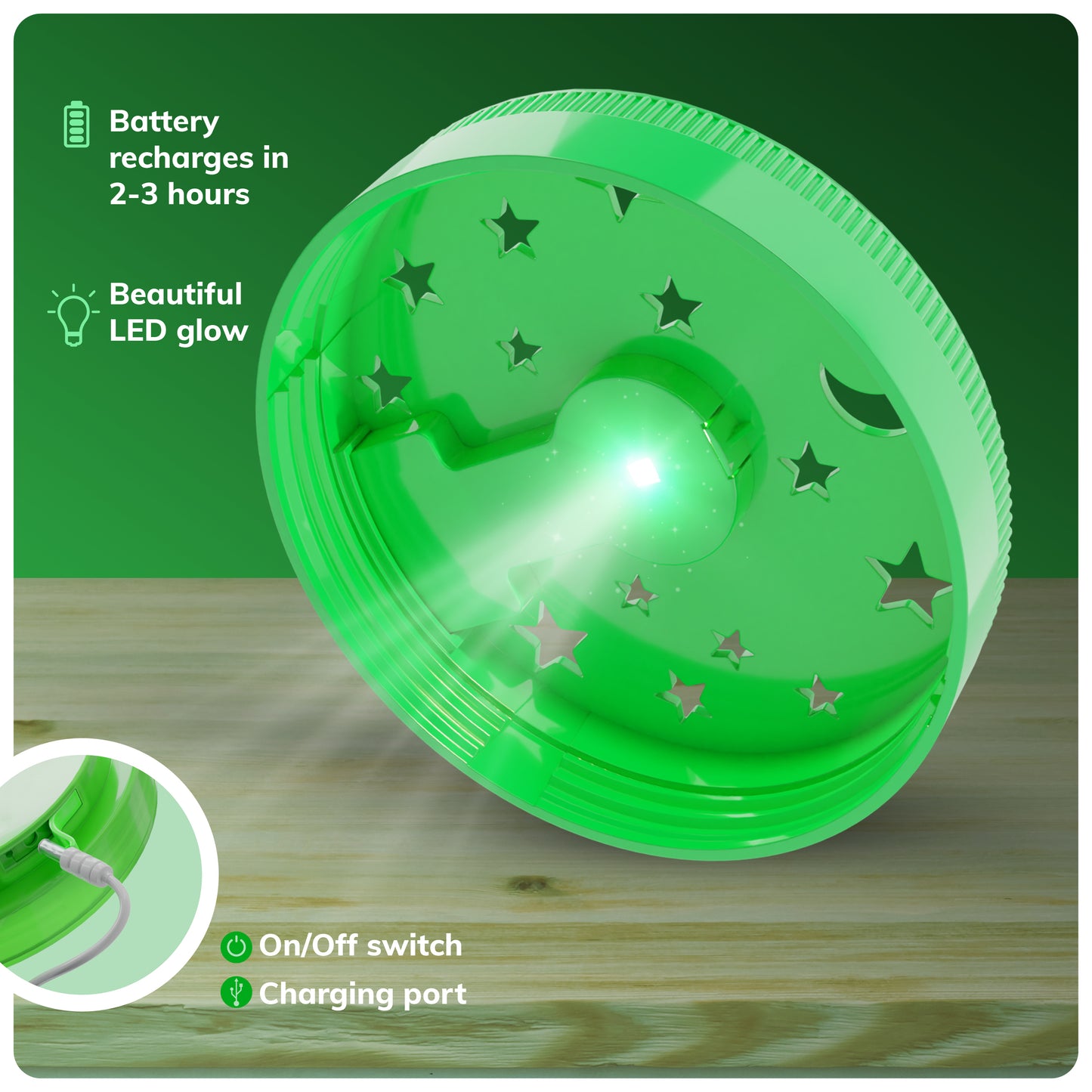 Dan&Darci Light-up Terrarium Kit for Kids