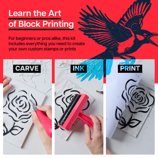 Craft Culture Linocut Printing Kit