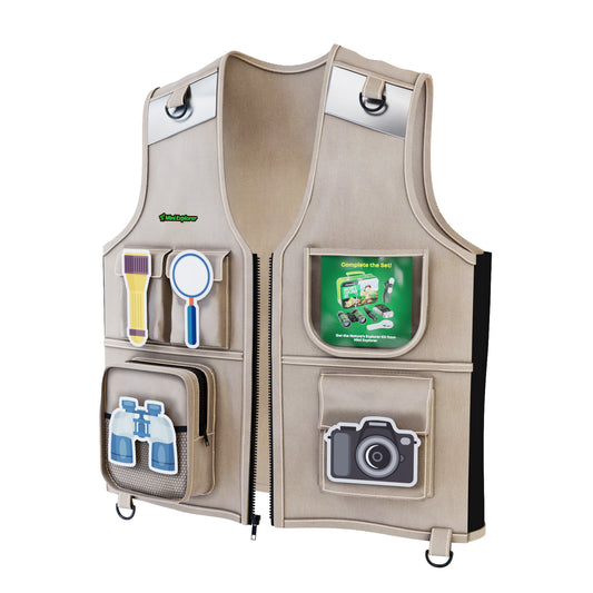 Mine Explorer Kids Explorer Vest and Hat Costume