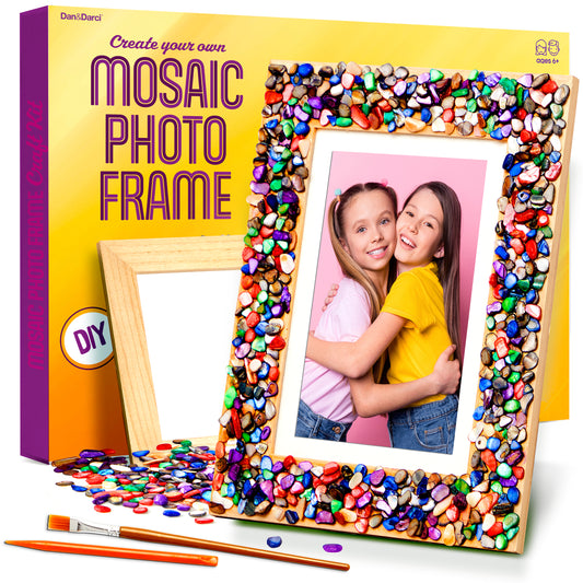 Dan&Darci DIY Mosaic Photo Frame Craft Kit