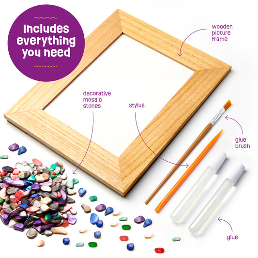 Dan&Darci DIY Mosaic Photo Frame Craft Kit
