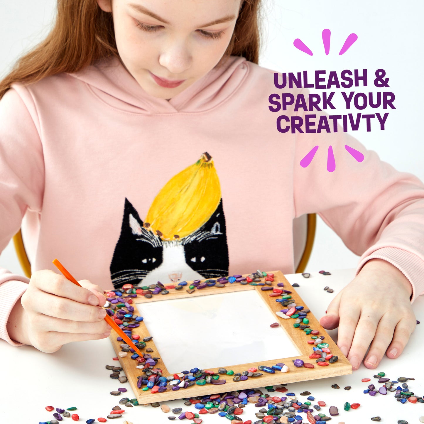 Dan&Darci DIY Mosaic Photo Frame Craft Kit