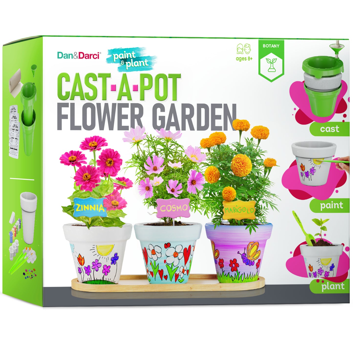 Dan&Darci Cast, Paint & Plant Kit for Kids
