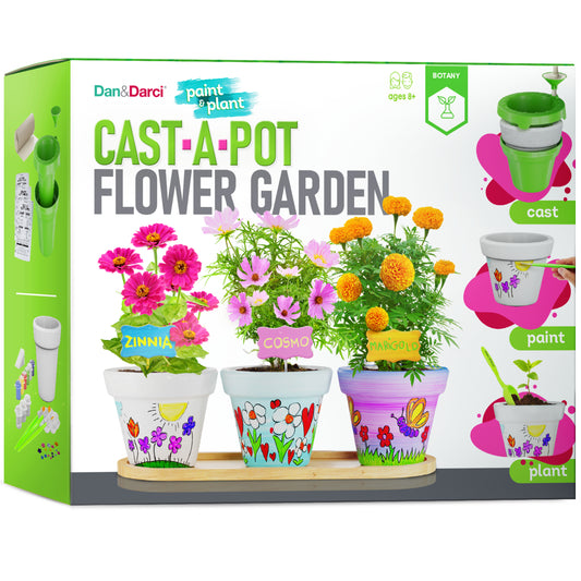 Dan&Darci Cast, Paint & Plant Kit for Kids