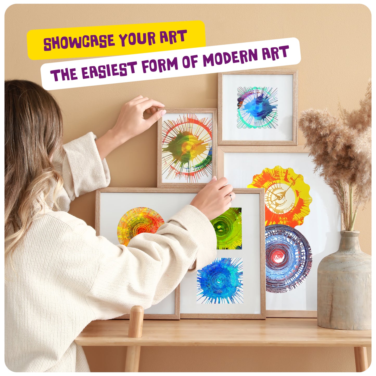 Dan&Darci Paint Spin Art Machine Kit