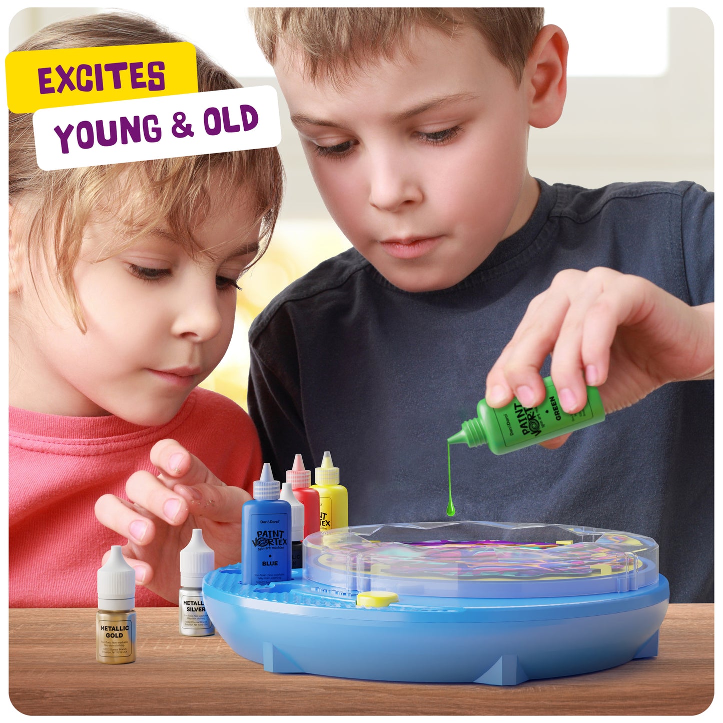 Dan&Darci Paint Spin Art Machine Kit