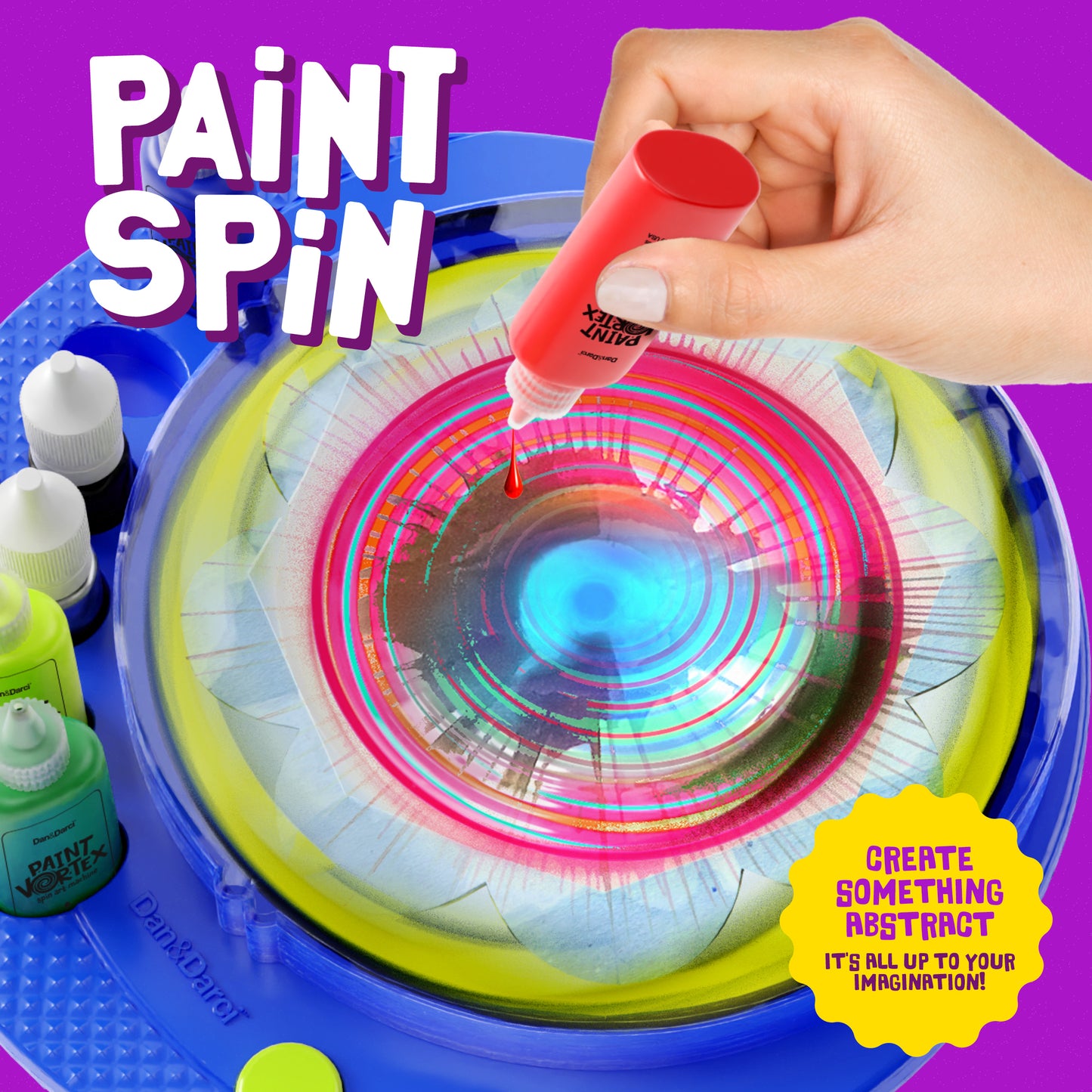 Dan&Darci Paint Spin Art Machine Kit