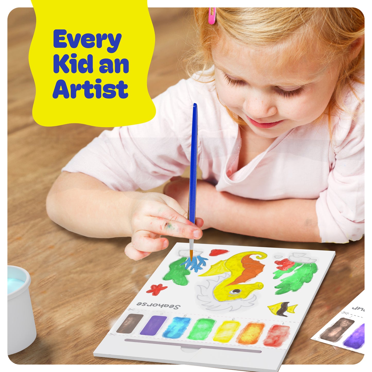 Dan&Darci Paint with Water Coloring Book For Kids