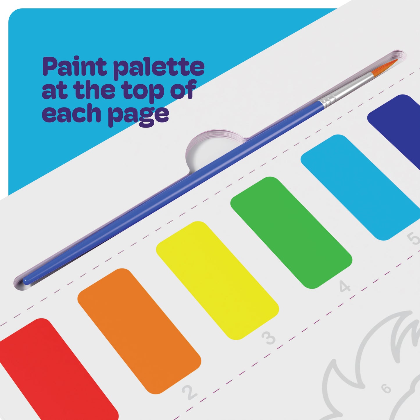 Dan&Darci Paint with Water Coloring Book For Kids