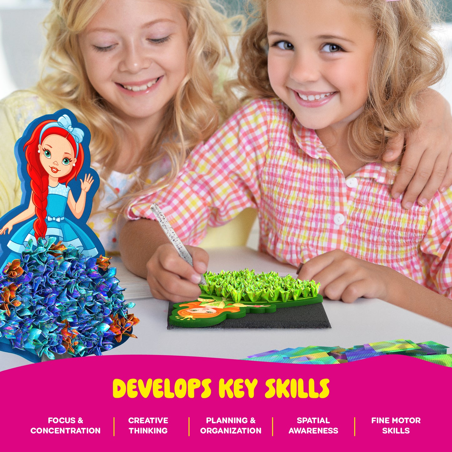 Dan&Darci Jab Jab Art Princess Craft Kit
