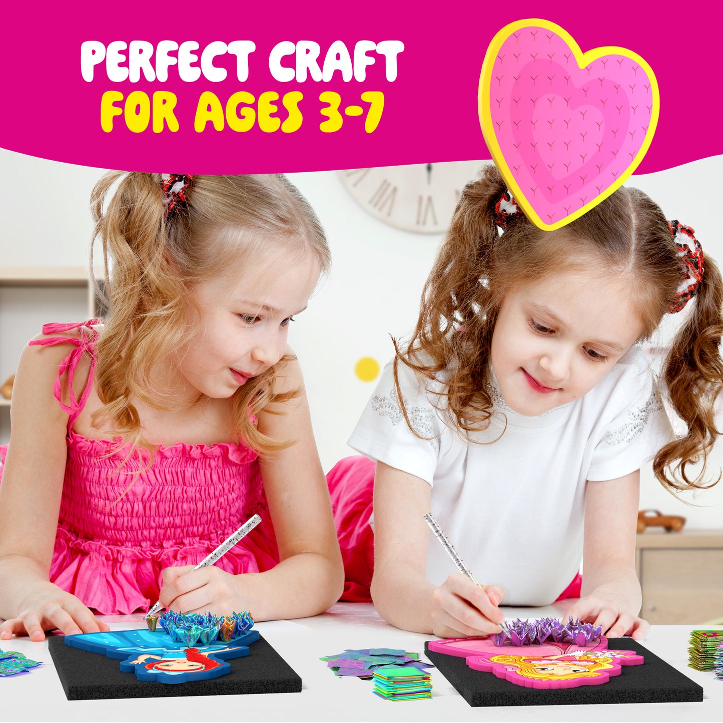 Dan&Darci Jab Jab Art Princess Craft Kit