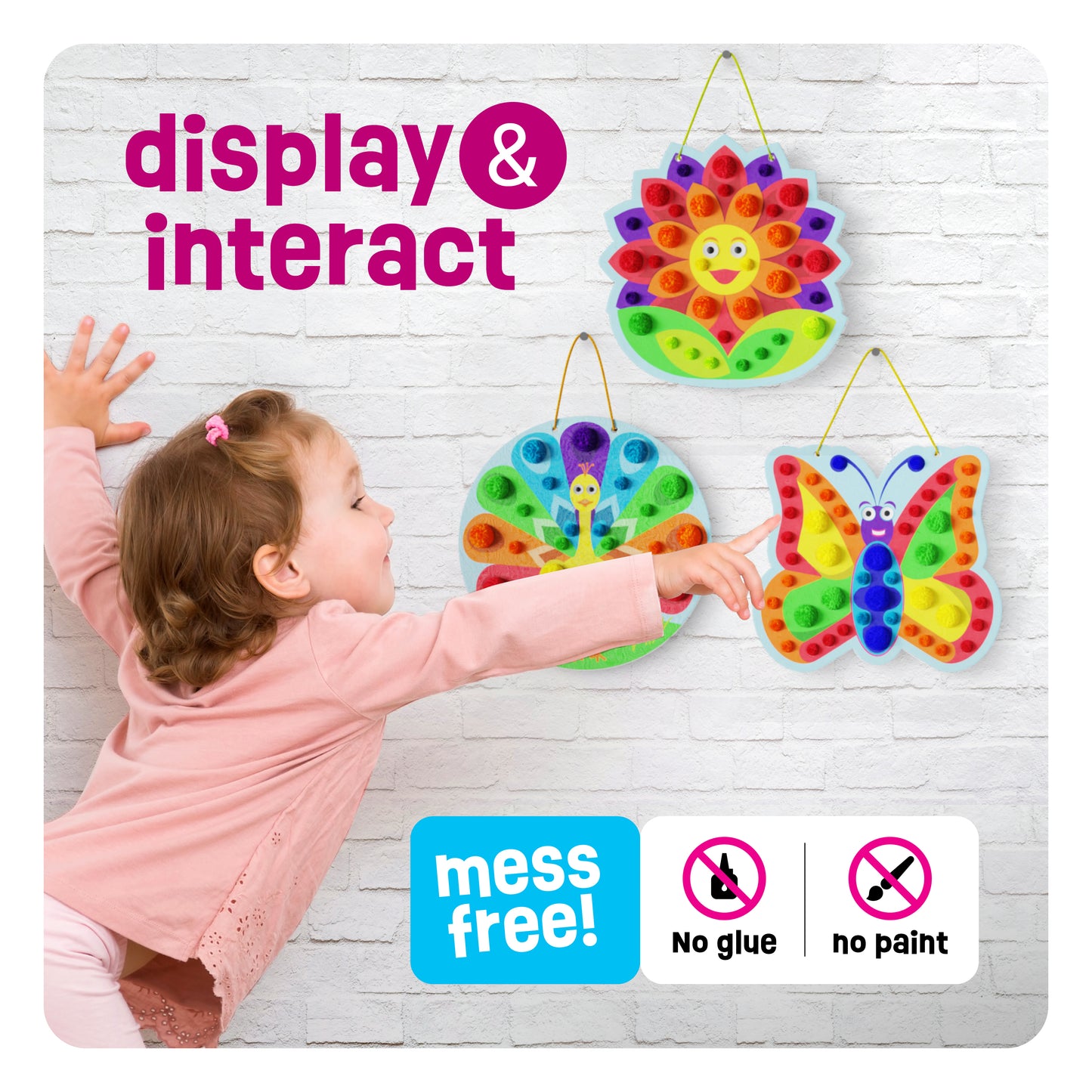 Dan&Darci Pom Pom Art - 3 Artboards Included