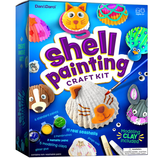 Dan&Darci Sea Shell Painting Craft Kit
