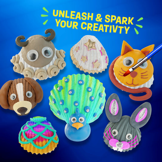 Dan&Darci Sea Shell Painting Craft Kit