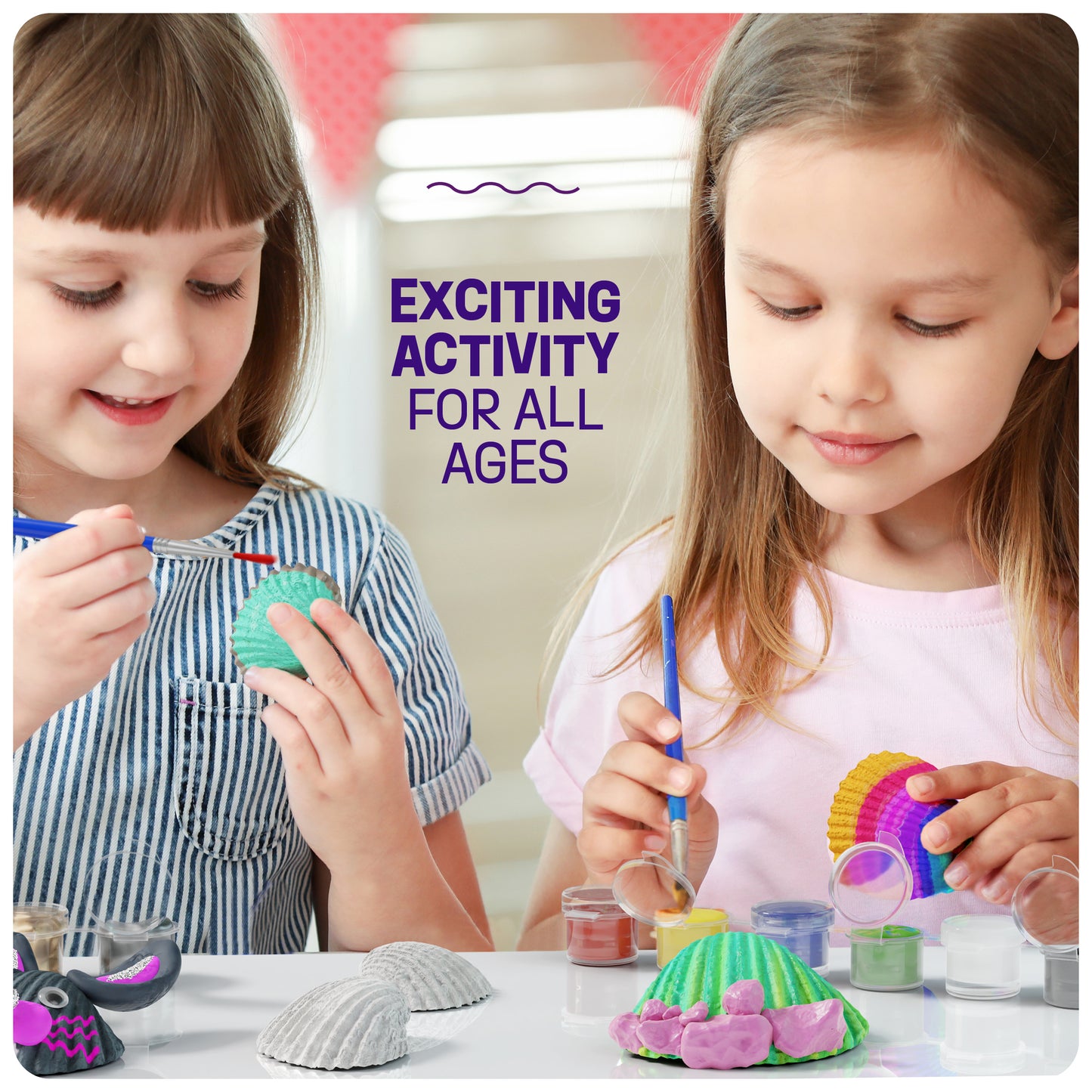 Dan&Darci Sea Shell Painting Craft Kit