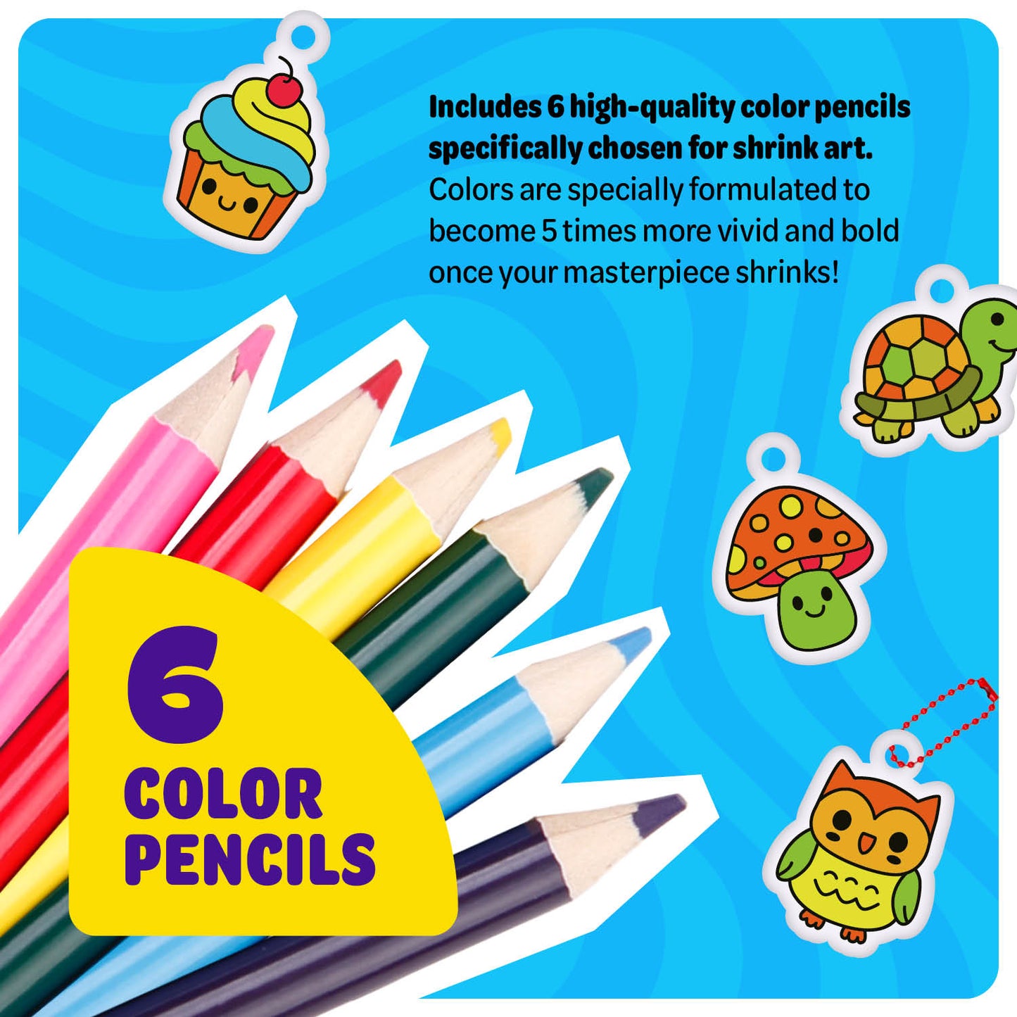 Dan&Darci Shrink Magic Craft Kit for Kids