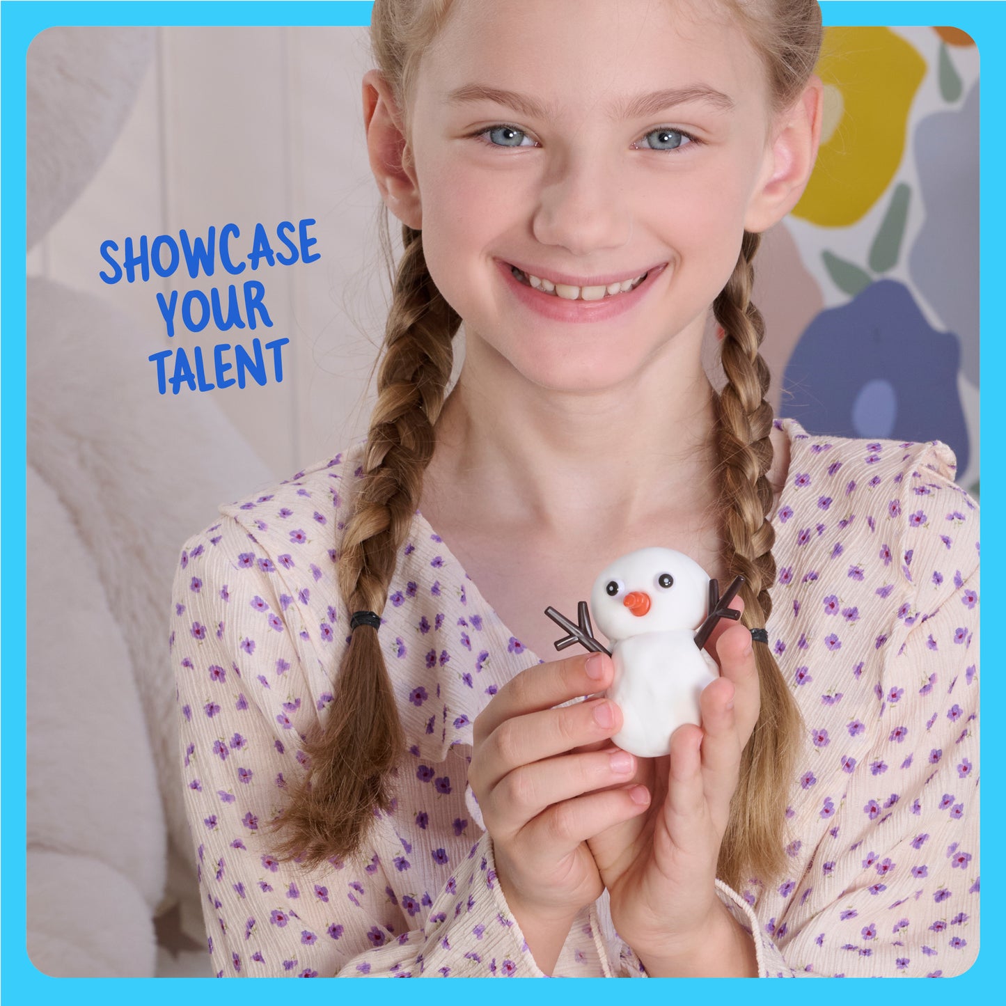 Dan&Darci Snowman Making Kit for Kids - 40+ Piece Kit